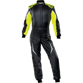 Pracovní kombinéza OMP Kombinéza Tecnica EVO Černá / Žlutá 48