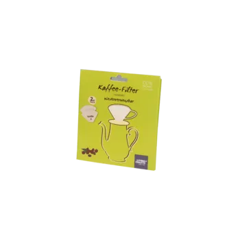 Intimní hygienický prostředek Living Crafts Kávový filtr bavlněný vel.4 2ks eco