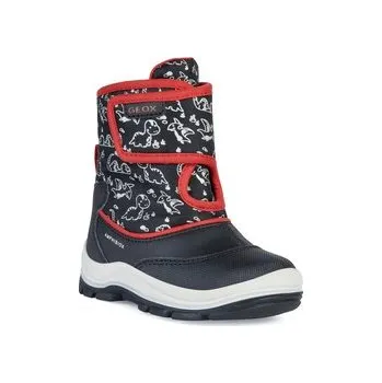 Dívčí sněhule Geox Sněhule B Flanfil Boy B Abx B263VE 0CEFU C0048 M Černá 22