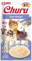 Inaba Churu Cat Ciao Creamy Treat Tuna Recipe 4x 14 g