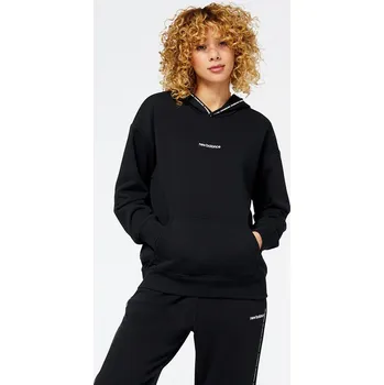 Dámská mikina Dámská Mikina NEW BALANCE NB ESSENTIALS HOODIE NBWT23516BK – Černá XS