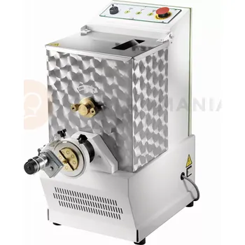 Strojek na těstoviny Stroj na těstoviny s odřezávacím nožem, systémem chlazení a podstavcem, 25 kg/h, na 8 kg těsta | RESTO QUALITY, MPF