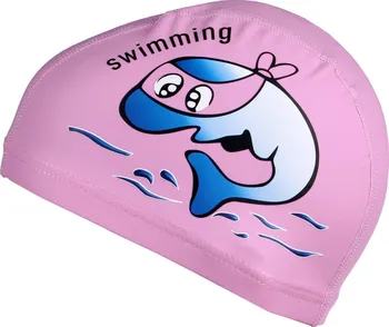 Plavecká čepice Merco Dolphin dětská plavecká čepice