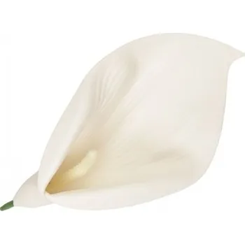 umělá květina Květ kala 20 cm bílá
