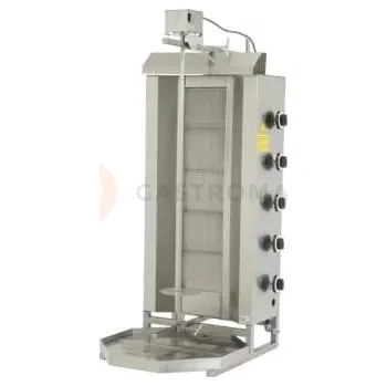 Plynová kartuše Gyros, plynové zařízení na gyros, 5 hořáků, nosnost do 80 kg, 670x550x1310 mm | RESTO QUALITY, RQ32465