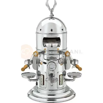 Vybavení pro přežití Pákový kávovar 2 skupinový, styl retro, 9 l, 570x890+190 mm, chróm | ELEKTRA, Belle Epoque P1C