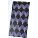 Obálka na peníze, 10 x 19,5 cm, modrý motiv