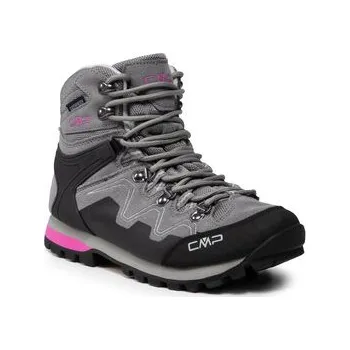 Dámská treková obuv CMP Trekingová obuv Athunis Mid Wmn Trekking Wp 31Q4976 Šedá 37