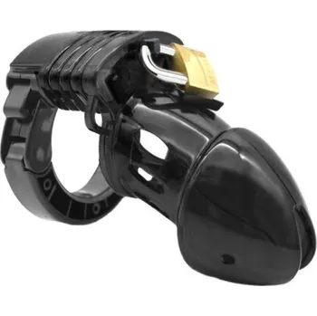 Pás cudnosti VšeNaSex.cz Pás cudnosti pro muže Cuff Chastity Device černý