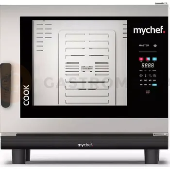 Plynový konvektomat, automatický systém mytí, 6x GN1/1, 13 kW, 230 V | MYCHEF, Cook Master 061G