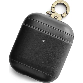 Příslušenství pro sluchátka Pouzdro na AirPods Gen 2 | Černé | Kůže - Trendhim