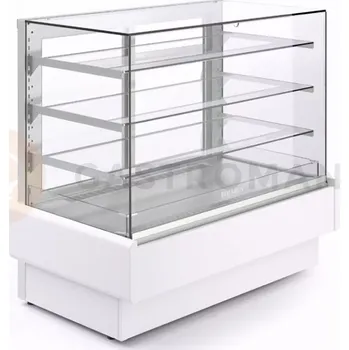 Neutrální cukrářská vitrína, 900x760x1290 mm | BOLARUS, Vertika N900