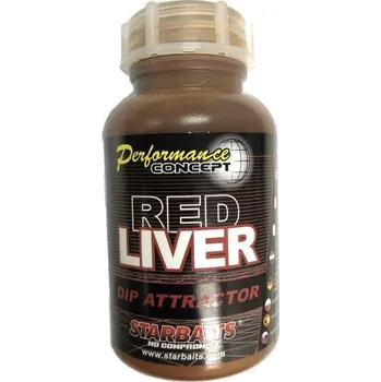 Návnadové aroma DIP STARBAITS PERFORMANCE CONCEPT - RED LIVER 200ml