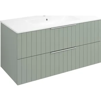 Nábytek CIRASA umyvadlová skříňka 99,8x52x46cm, verde strip