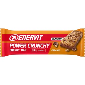 ENERVIT Power Crunchy Bar, tyčinka, 40 g karamel