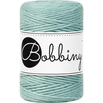Příze Bobbiny bavlněná šňůra na macramé BABY Duck Egg Blue