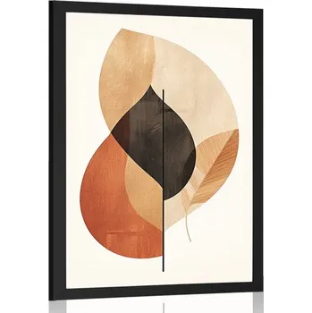 Plakát Dovido Plakát abstraktní listy No3