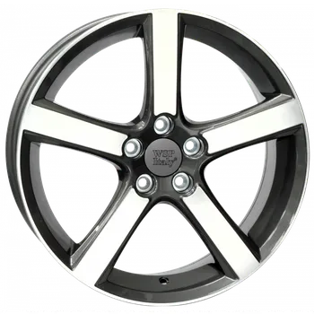 Plechové kolo WSP Disk NORD 7.5 Volvo 5X108 Anthracite Polished 63.40 52.50 18.0