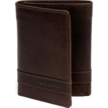 Peněženka Montreal Trifold hnědá RFID kožená peněženka - Lucleon