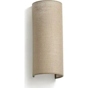 Nástěnné svítidlo FARO OTTON R nástěnné svítidlo kulaté vertikální 2x žárovka, juta