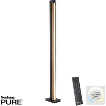 Stojací lampa PAUL NEUHAUS Stojací lampa PURE-LINES 24W 2700-5000K 155cm dub/antracit 451-79