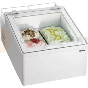 Vitrína na zmrzlinu 475x730x355 mm | BARTSCHER, 2x5L-F