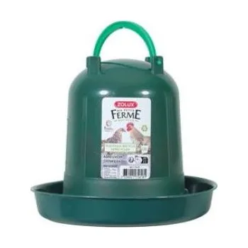 Chov hospodářského zvířete Žlab pitný pro drůbež 1,5l recykl.plast zelená Zolux