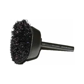 Drátěný kartáč Szczotpol Kartáč na tupo se stopkou o průměru 6 mm. 60mm E07