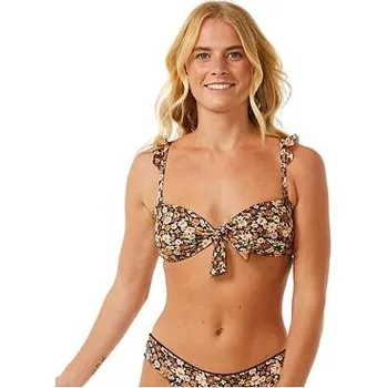 Dámské plavky Rip curl dámský horní díl plavek Sea Of Dreams Bandeau Brown | Hnědá | Velikost M