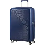 Cestovní kufr na čtyřech kolečkách. American Tourister SOUNDBOX SPINNER 77 EXP Midnight Navy (1552) 4290var176