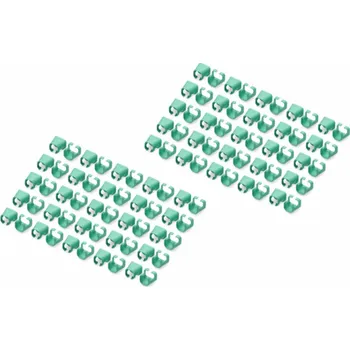 Počítač DIGITUS Color spony pro Patch kabel, balíček 100ks, zelená