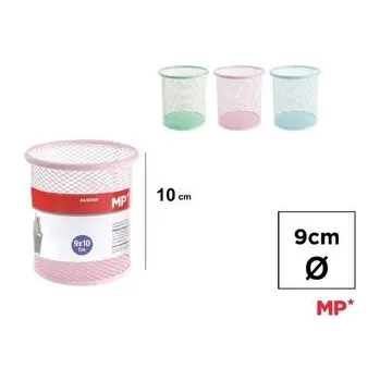 Set školních potřeb Pojemnik okrągły siatkowy na długopisy MIX