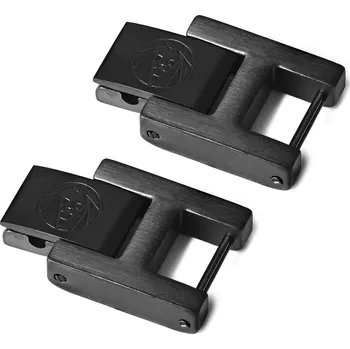 Náramek Černé ocelové články na prodloužení náramku Roy - Lucleon