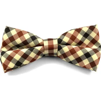 Motýlek Krémový motýlek Káro - Tailor Toki