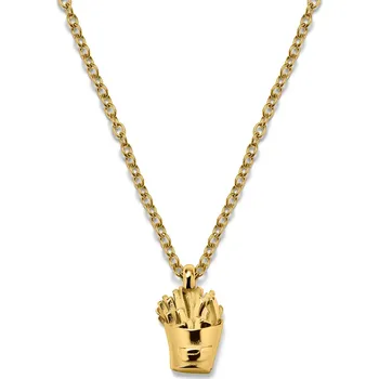 Náhrdelník Jaygee | Náhrdelník zlaté barvy Hranolky - Otsu