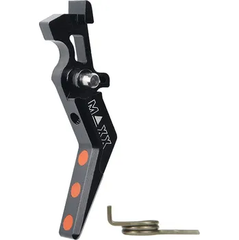Airsoft MAXX Model CNC spoušť Advanced (style A) pro M4 - černá