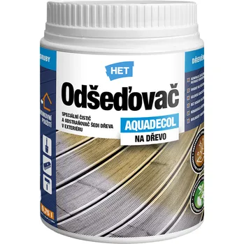 Lak na dřevo HET Aquadecol odšeďovač na dřevo 0,75l