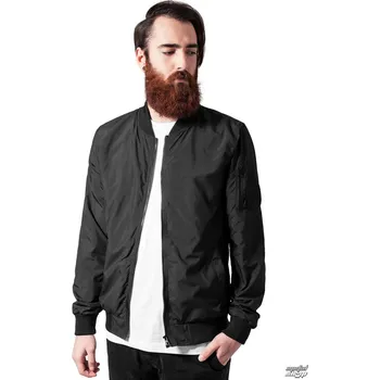Pánský bomber bunda jarně/podzimní - Light - URBAN CLASSICS - TB1258-black - L