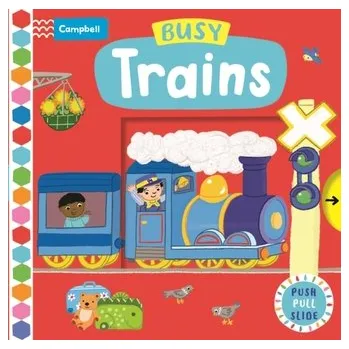 První čtění Busy Trains - Campbell Books