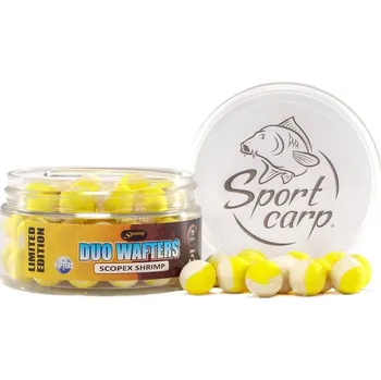Boilies Sportcarp neutrálně vyvážené nástrahy Duo Wafters ø 11 mm 100 ml Varianta: Scopex Shrimp