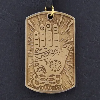 Přívěsek Přívěsek Amulet 37 Srdcová ruka Kršny