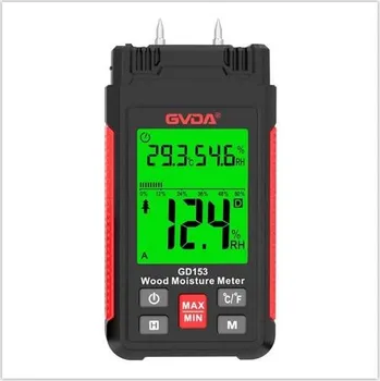 Multimetr GVDA GD153 Digitální měřič vlhkosti materiálů GD153