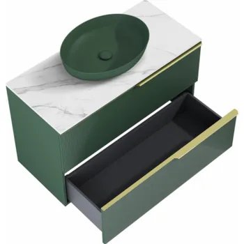 Sifon SPLACHOVACÍ VENTIL SOHO CLICK-CLACK MAT ZELENÁ