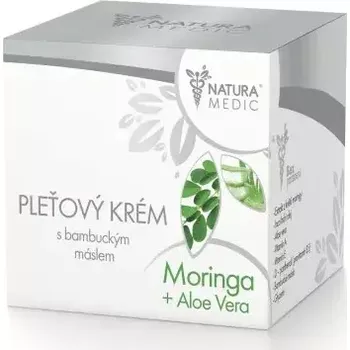 Pleťový krém KRÉM S BAMBUCKÝM MÁSLEM - MORINGA + ALOE VERA 150g