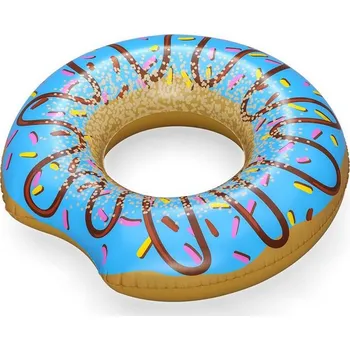 Hračka pro nejmenší Dětský velký nafukovací kruh Bestway DONUT 107cm modrý