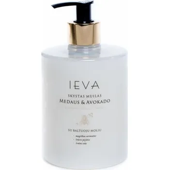Masážní přístroj Tekuté mýdlo Ieva med a avokádo, 500 ml.