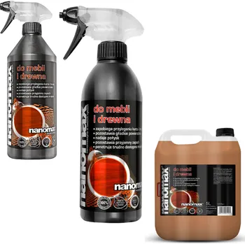 Profesionální mycí prostředek Nanomax na nábytek a dřevo - 1l