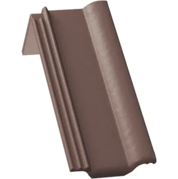 KM BETA Taška střešní pultová půlená elegant hnědá