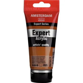 Vodová barva Akrylová barva Amsterdam Expert - 265 Transparent Oxide Yellow Objem: 75 ml
