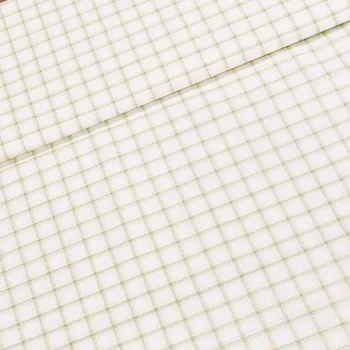 Bavlněné plátno DIANA zeleno-žluté káro, š.140cm (látka v metráži)